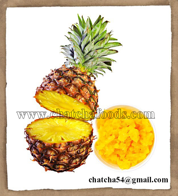 Aseptic pineapple crush/puree